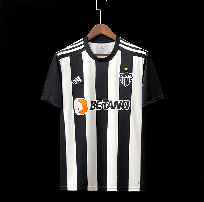 Camisa Atlético Mineiro –  Preta e Branco 23/24