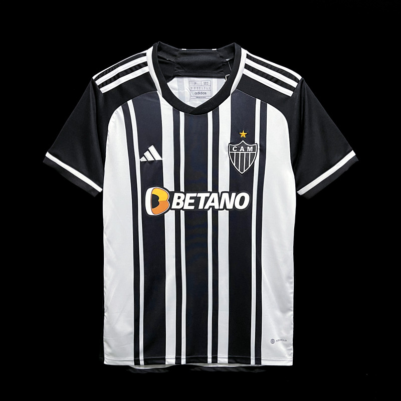 Camisa Atlético Mineiro –  Preta e Branco 22/23