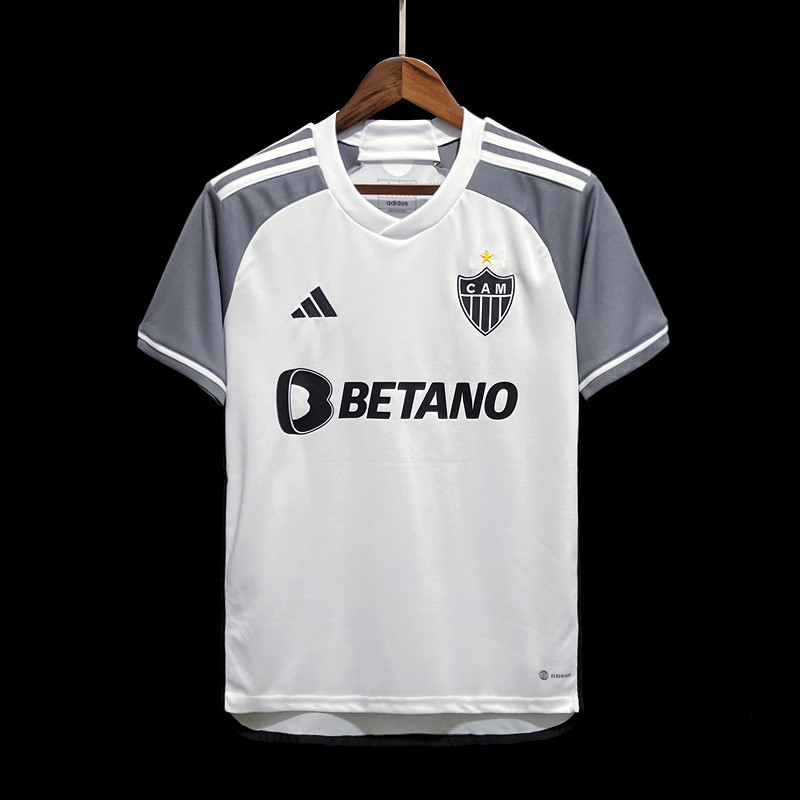 Camisa Atlético Mineiro –  Branca e Cinza Treino