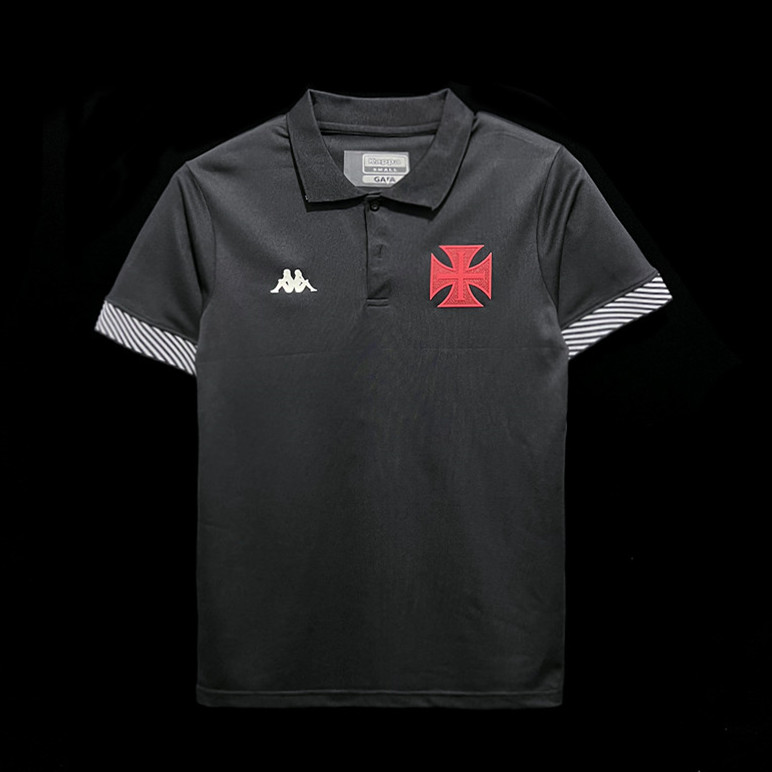 Camisa Vasco –  Polo Preta – 23/24