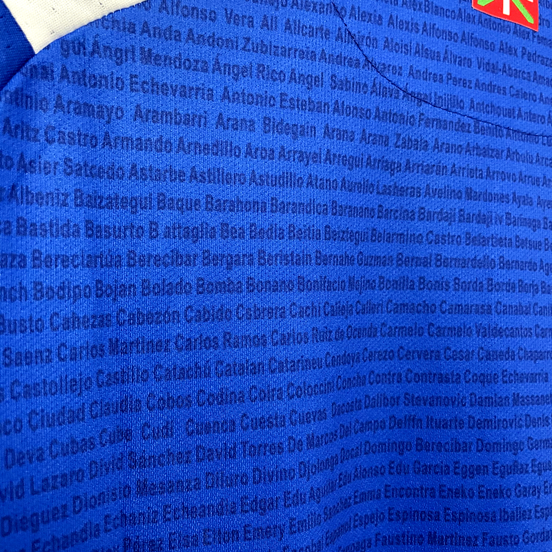 Camisa Deportivo Alavés – Branca E Azul 23/24