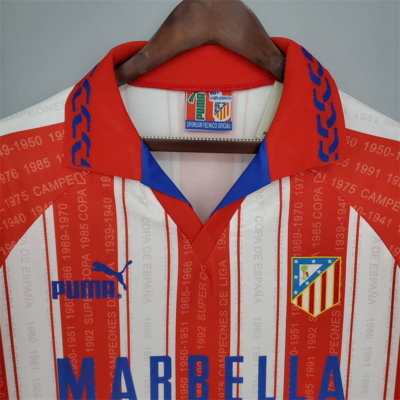 Camisa Atlético de Madrid – 1995/96 Retrô