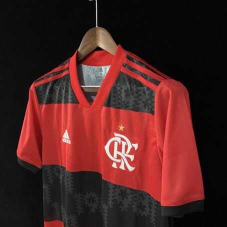 Camisa Flamengo - Preta e Vermelha 21/22 - Imagem 11