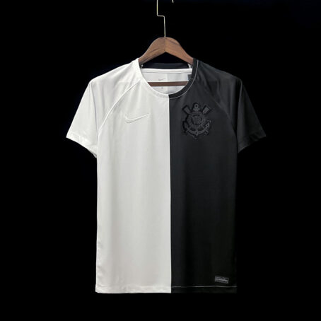 Camisa Corinthians - Preta e Branca 22/23