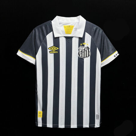 Camisa Santos - Preta e Branca 23/24