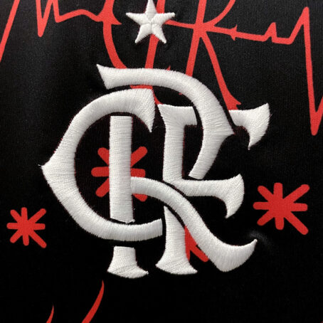 Camisa Flamengo - Preta Pré Jogo 22/23 - Imagem 12