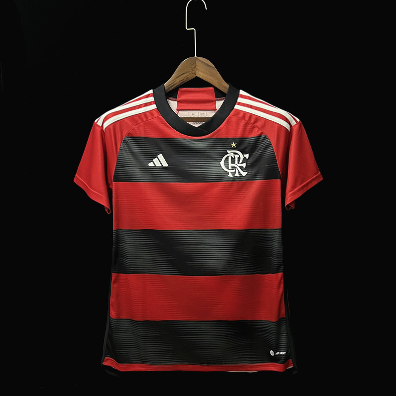 Camisa Flamengo -Preto e Vermelho 23/24