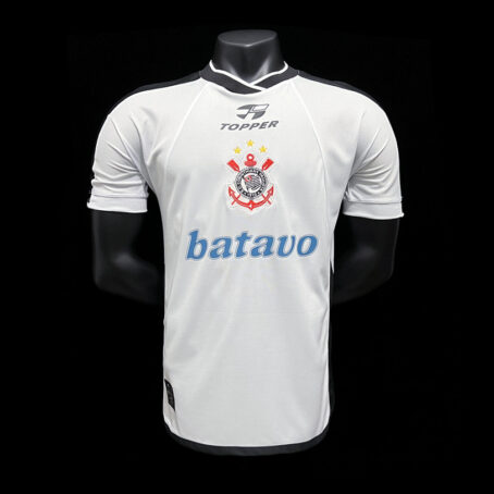 Camisa Corinthians - Branca 2000 Retrô