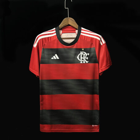 Camisa Flamengo - Preto e Vermelha 23/24