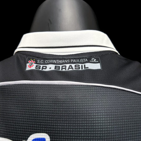 Camisa Corinthians - Preta Retrô - Imagem 3