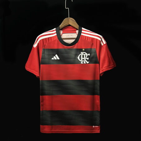 Camisa Flamengo - Preto e Vermelha 23/24 - Imagem 2