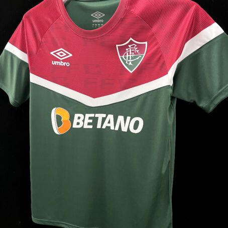 Camisa Fluminense - Treino Verde e Grená - 23/24 - Imagem 3