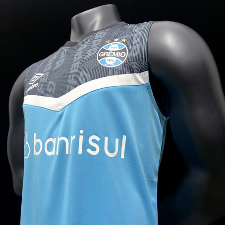 Camisa Grêmio - Regata Preta e Azul 23/24 - Imagem 4