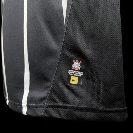 Camisa Corinthians - Preta 2004 Retrô - Imagem 4