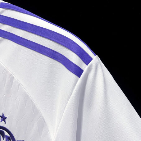 Camisa Flamengo - Polo Branca com Roxo - Imagem 5