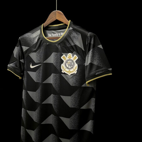 Camisa Corinthians - Preta 22/23 - Imagem 9