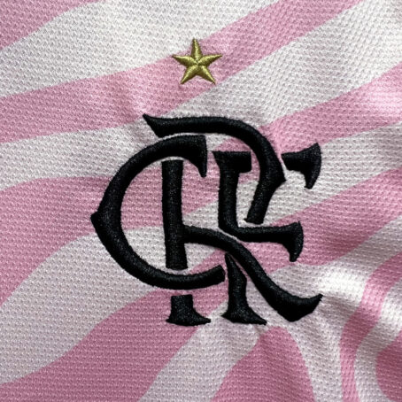 Camisa Flamengo - Rosa 23/24 - Imagem 5