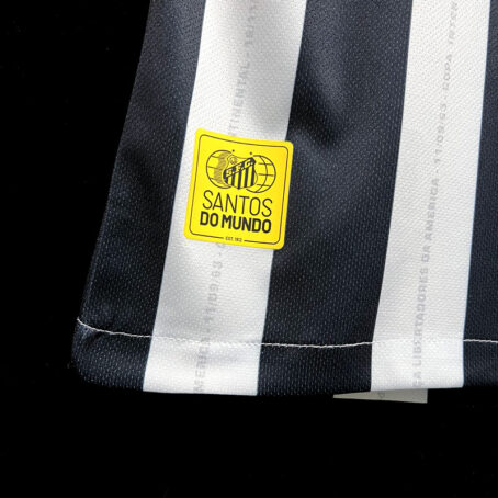 Camisa Santos - Preta e Branca 23/24 - Imagem 6