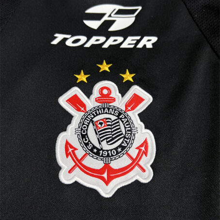 Camisa Corinthians - Preta 2000 Retrô - Imagem 6