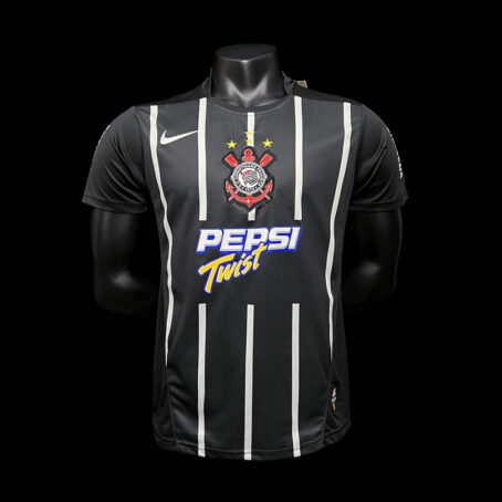 Camisa Corinthians - Preta 2004 Retrô