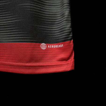 Camisa Flamengo - Preto e Vermelha 23/24 - Imagem 6