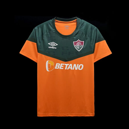 Camisa Fluminense - Laranja e Verde 23/24