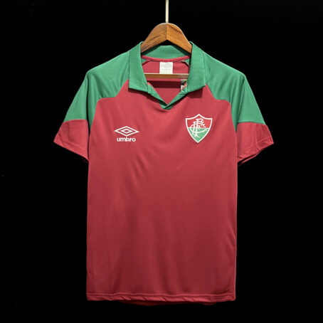 Camisa Fluminense - Treino Verde e Grená 23/24