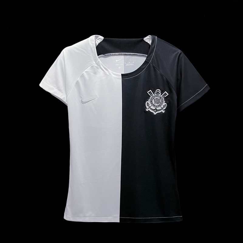 Camisa Corinthians – Branca e Preta 21/22