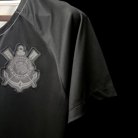 Camisa Corinthians - Preta e Branca 22/23 - Imagem 8