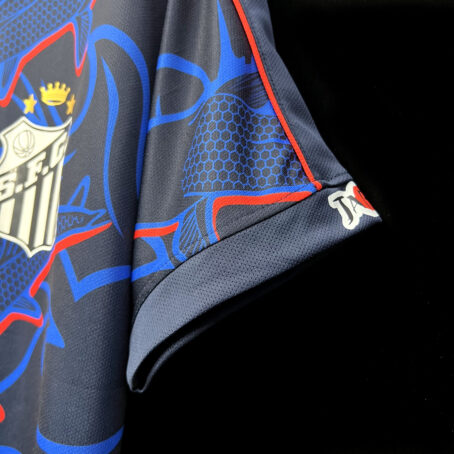 Camisa Santos - Pré - Jogo Azul 22/23 - Imagem 8