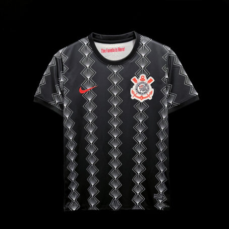 Camisa Corinthians - Preta Treino 23/24