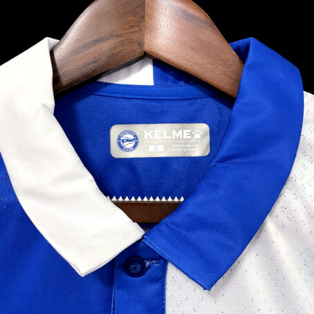 Camisa Deportivo Alavés - Branca E Azul 23/24 - Imagem 8