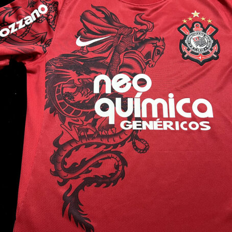 Camisa Corinthians - Vermelha Retrô - Imagem 8