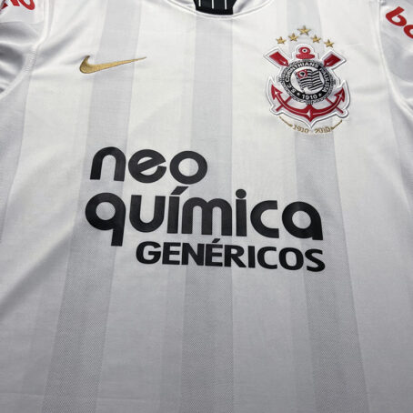 Camisa Corinthians - Branca Retrô - Imagem 8