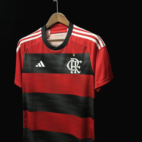 Camisa Flamengo - Preto e Vermelha 23/24 - Imagem 7