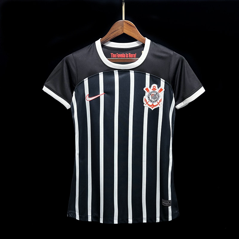 Camisa Corinthians – Preta e Branca 22/23