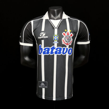 Camisa Corinthians - Preta Retrô