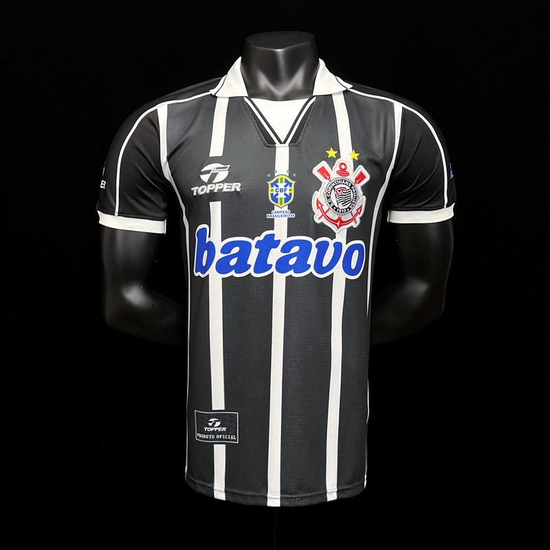 Camisa Corinthians – Preta Retrô