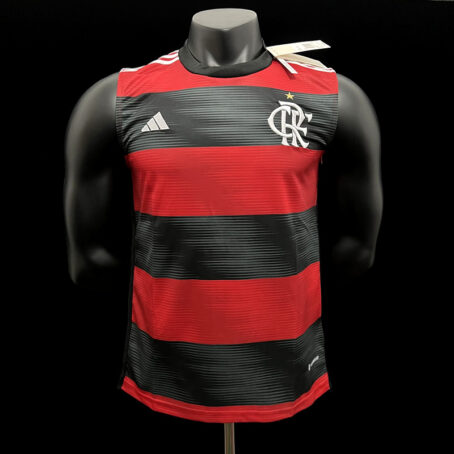 Camisa Flamengo - Regata Preto e Vermelho 23/24
