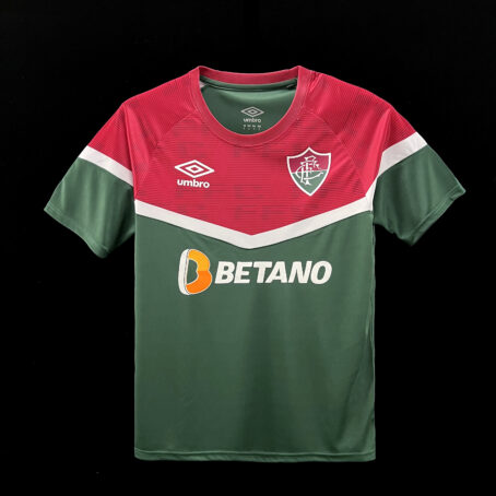 Camisa Fluminense - Treino Verde e Grená - 23/24