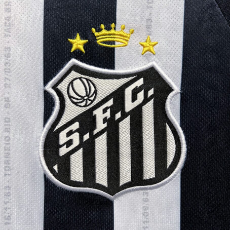 Camisa Santos - Preta e Branca 23/24 - Imagem 10