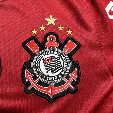 Camisa Corinthians - Vermelha Retrô - Imagem 10