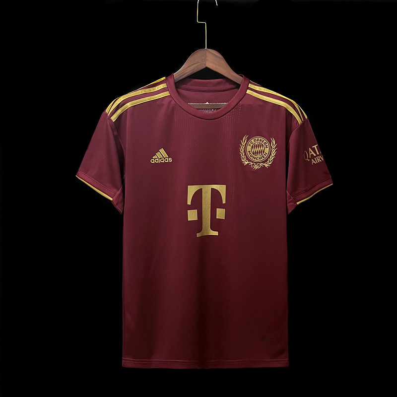 Camisa Bayern de Munique – Vinho Edição Especial 22/23