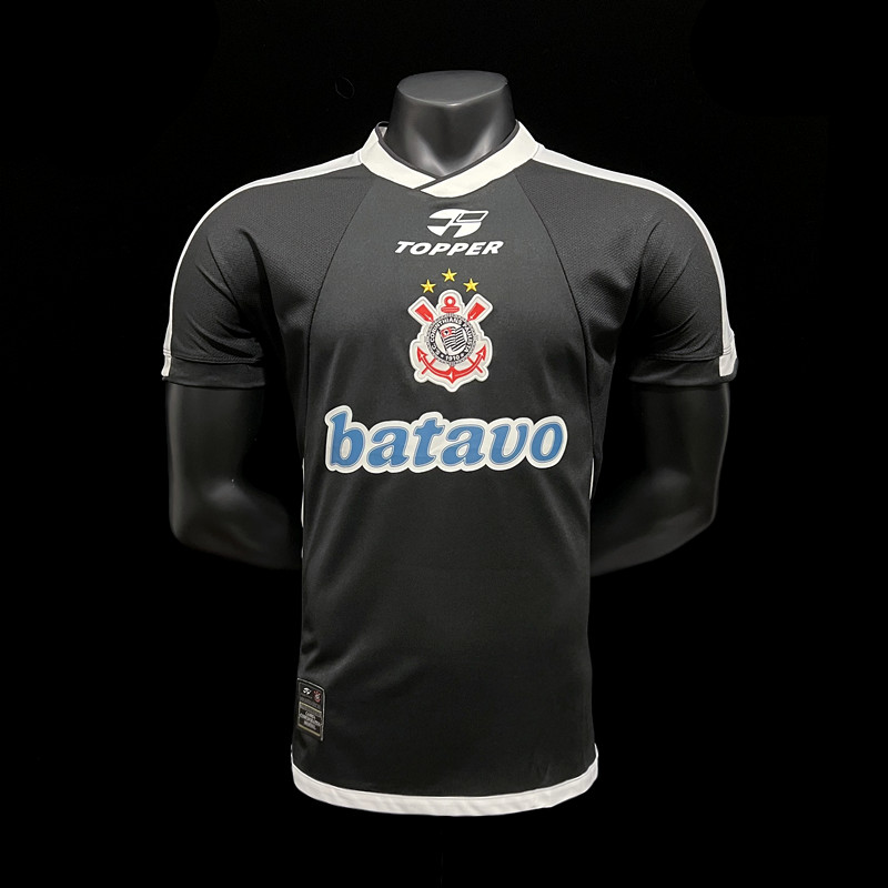 Camisa Corinthians – Preta 2000 Retrô