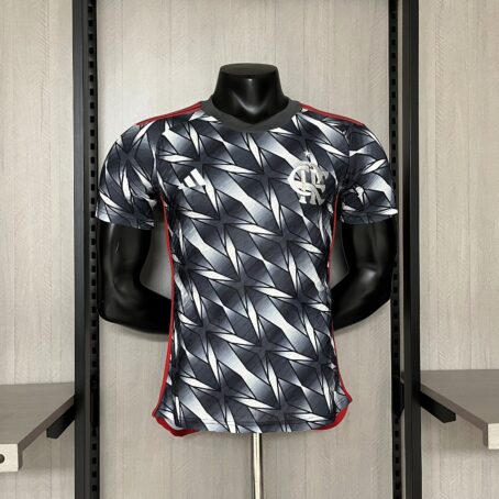 Camisa Flamengo III - Modelo Jogador - Cinza - 24/25