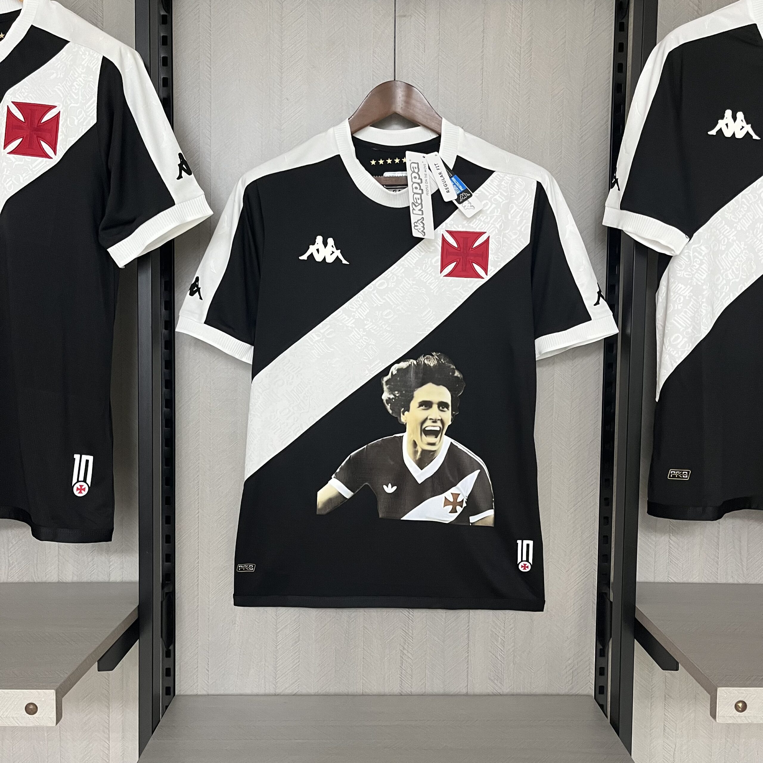 Camisa Vasco Edição Especial – Roberto Dinamite – Preta – 24/25