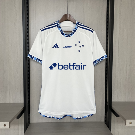 Camisa Cruzeiro - Patrocínio - Branca - 24/25