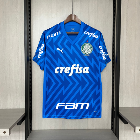 Camisa Palmeiras Goleiro - Patrocínio - Azul - 24/25