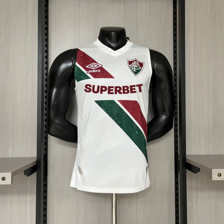 Camisa Fluminense - Patrocínio - Regata branca - 24/25 - Imagem 2