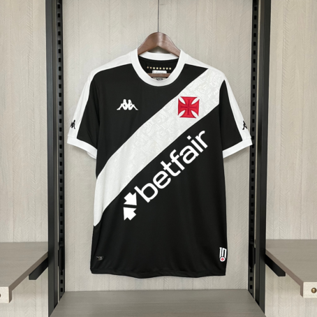 Camisa Vasco – Patrocínio - Preta – 24/25